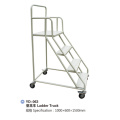 Heavy Duty Warehouse Steel Storage Ladder Truck Cart